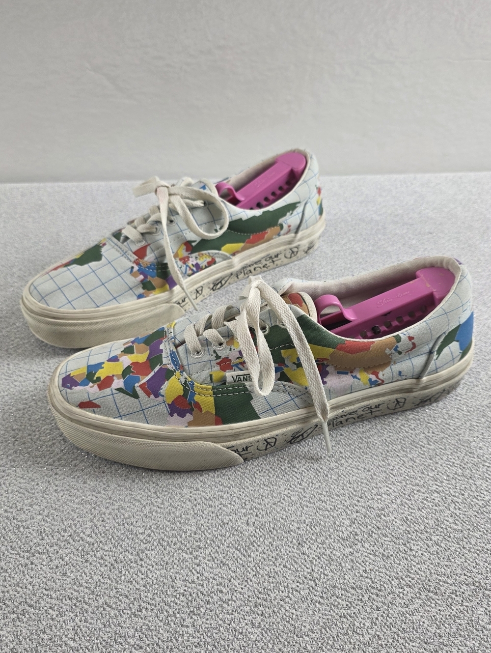 Vans Era X Save Our Planet World Map Sneakers Shoes M7.5/W9